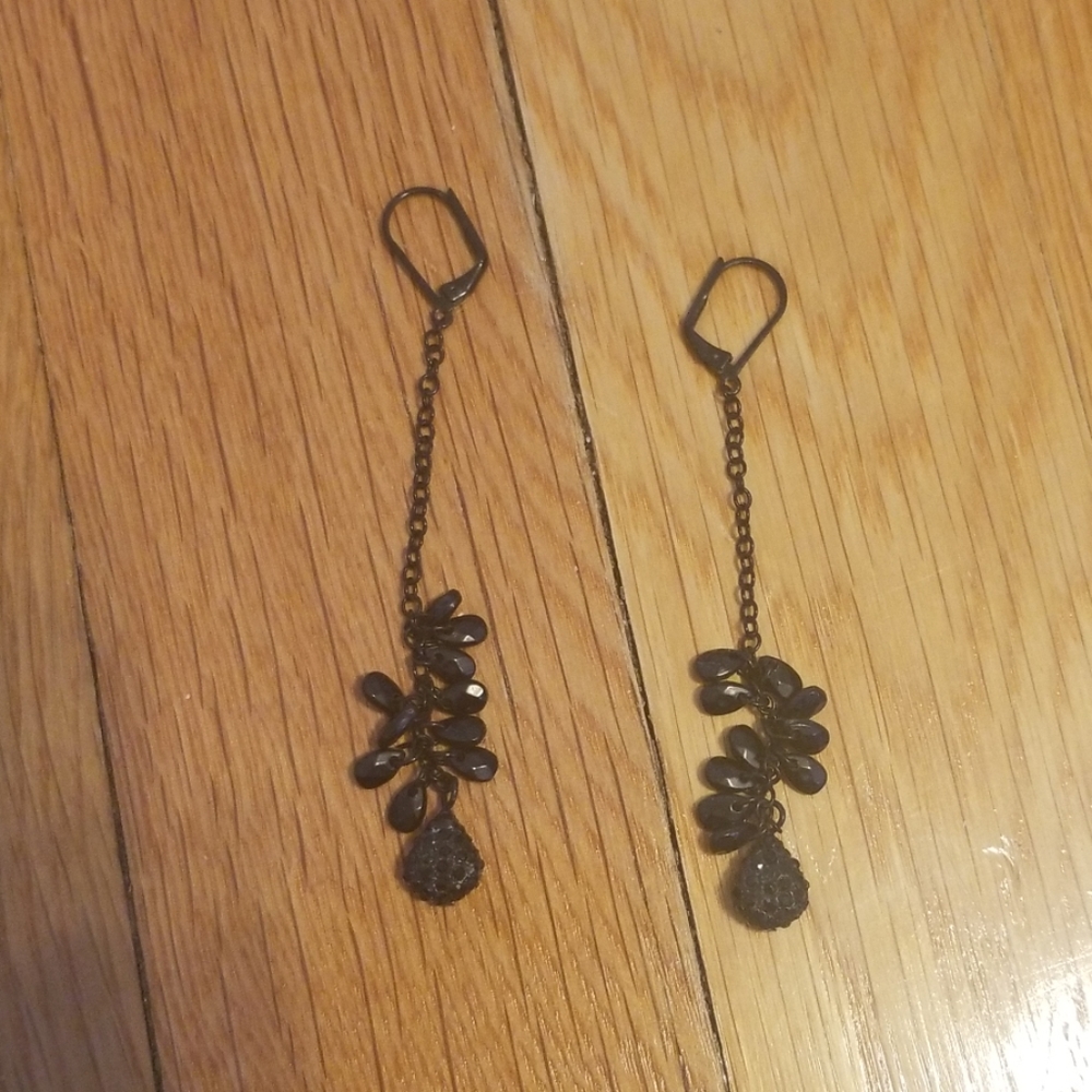 Black earrings